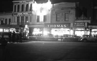 Thomas Night shot 1938