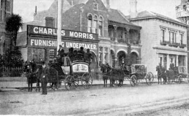 Charles Morris Furnishing Undertaker, 186 Sturt St