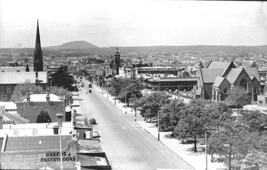 From Fire Station tower looking down Sturt St