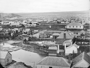Looking from Raglan st to Black Hill
