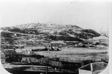 Black hill from Soldiers hill 1861