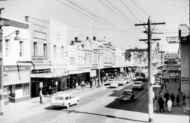 1960's from Peel St Looking West