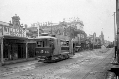 No 15 Tram in Bridge St