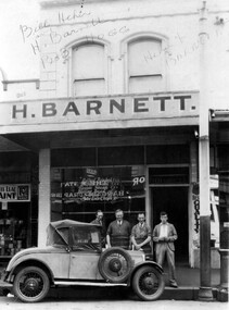 Barnett's shop front Bridge St