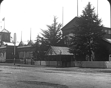 Alfred Hall Grenville & Curtis St, Max Harris