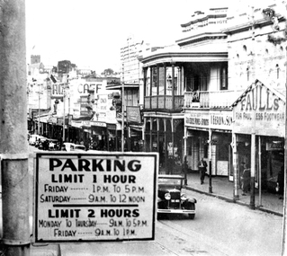 Looking South East Bridge St 1930's