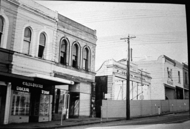 Victoria st Hill prior to building McDonald's