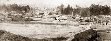 Barkly St looking to East Fire Station
