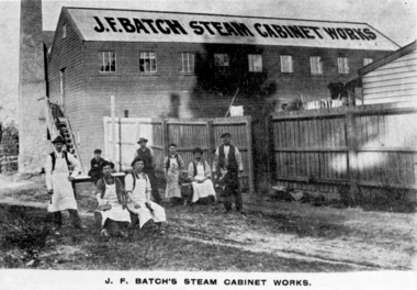 J F Batch's Steam Cabinet Works