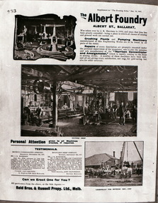Albert Foundry Advertisement