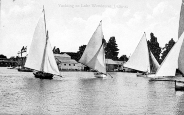 Yachting on Lake Wendouree