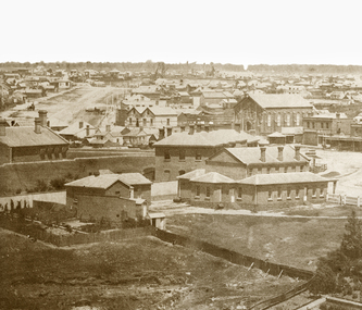 Ballarat gaol rear shot 1865