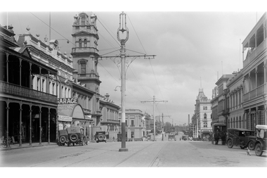 Looking down toward Lydiard St Sth Ballarat