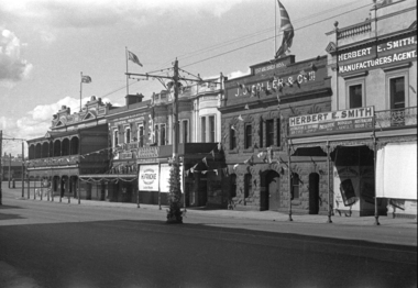 Railway Block Lydiard St 1938