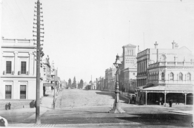Lydiard St Sth looking from Sturt St North side