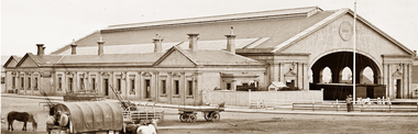 Railway station building