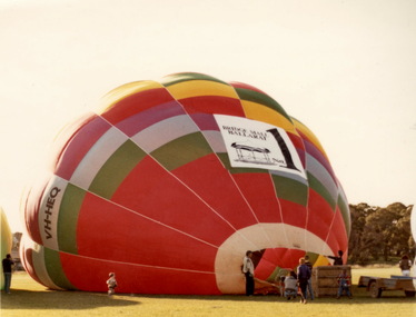 Opening of Bridge Mall hot air balloon