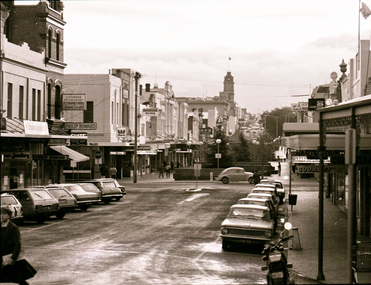 Bridge Mall looking west 1980's, Max Harris