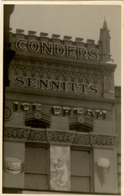 Conder's building with Icecream signage