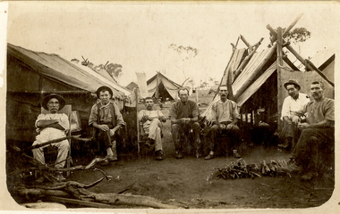 unknown group at camp