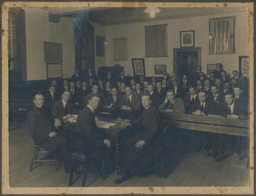 Inaugural mtg St Patricks Ballarat Old Collegians