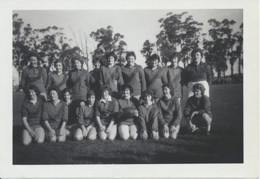 Carngham/Linton womens football team 1960