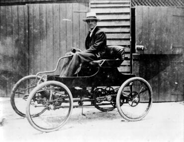 1901 Car built by Arthur, Rob, & Harold Leckie in Ballarat