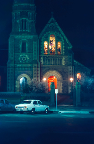 Slide - Photograph by Herb Richmond, Ballarat St Andrew's Church, corner of Sturt & Dawson streets