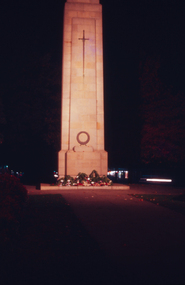 Slide (item) - Photograph by Herb Richmond, Ballarat War Memorial date ca??