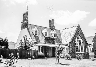 Film (item) - Photograph by Herb Richmond. ca 1971, Dana St School - view from Doveton St, Ballarat