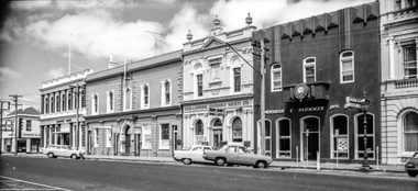 Film - Photograph by Herb Richmond. ca 1971, Ballarat, Lydiard St Sth - view SW
