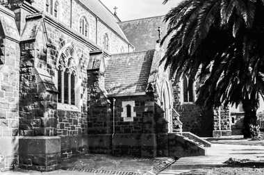 Film - Photograph by Herb Richmond. ca 1971, Ballarat St Patrick's Cathedral - cnr Dawson & Sturt sts
