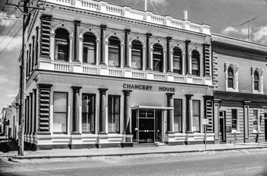 Film - Photograph by Herb Richmond. ca 1971, Ballarat Chancery House, Lydiard St