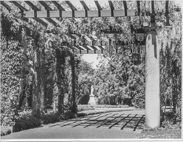 Print - Photograph by Herb Richmond, Ballarat Botanic Gardens,  entry pagoda