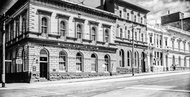 Film - Photograph by Herb Richmond. ca 1971, Ballarat, Lydiard St Banks - view NW from Sturt