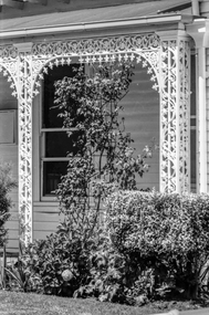 Film - Photograph by Herb Richmond. ca 1971, Lace ironwork house 217 Drummond St, Ballarat