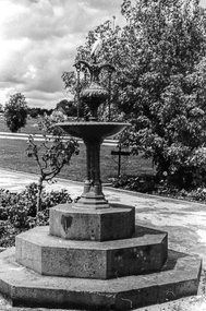 Film - Photograph by Herb Richmond. ca 1971, Urn Memorial, Ballarat