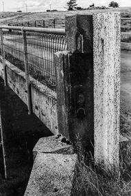 Film - Photograph by Herb Richmond. ca 1971, Scotchmans, Concrete Road Bridge Over the Yarrowee River, Between Napoleans and Buninyong