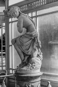 Film - Photograph by Herb Richmond. ca 1971, Statuary Pavilion, Ballarat Botanical Gardens