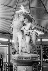 Film - Photograph by Herb Richmond. ca 1971, Statuary Pavilion, Ballarat Botanical Gardens