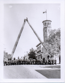 Print - Photograph by Herb Richmond, Ballarat, City Fire Station & Brigade