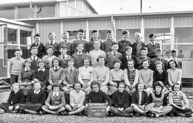 Print, Ballarat North State School No.4690. Grade V-VI, 1955