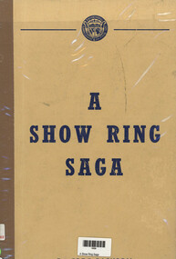 Book, Greg Dickson, A Show Ring Saga, 1971