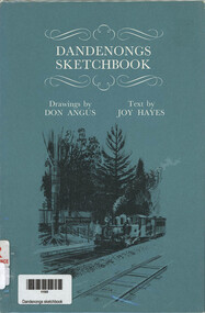 Book, Joy Hayes et al, Dandenongs Sketchbook, 1970
