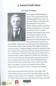Book, Cheryl Threadgold, A Smartt Individual