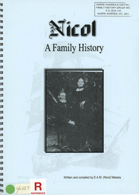 Book, EAM Massey, Nicol : A Family History, 2001