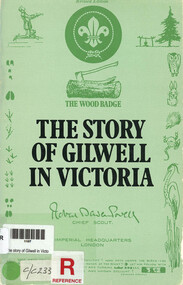 Book, WD Kennedy et al, The story of Gilwell in Victoria, 1963