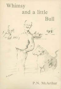 Book, Peter N McArthur, Whimsy and a little bull, 1987