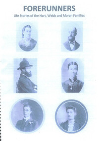 Book, David Crawford, Forerunners : life stories of the Hart, Webb and Moran families, 2014