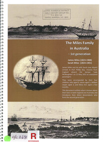 Book, Les Miles, The Miles Family in Australia, 2014